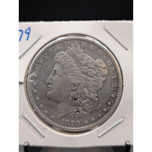 1879 Morgan Silver Dollar • Early Date • Strong Detail • Philadelphia Mint